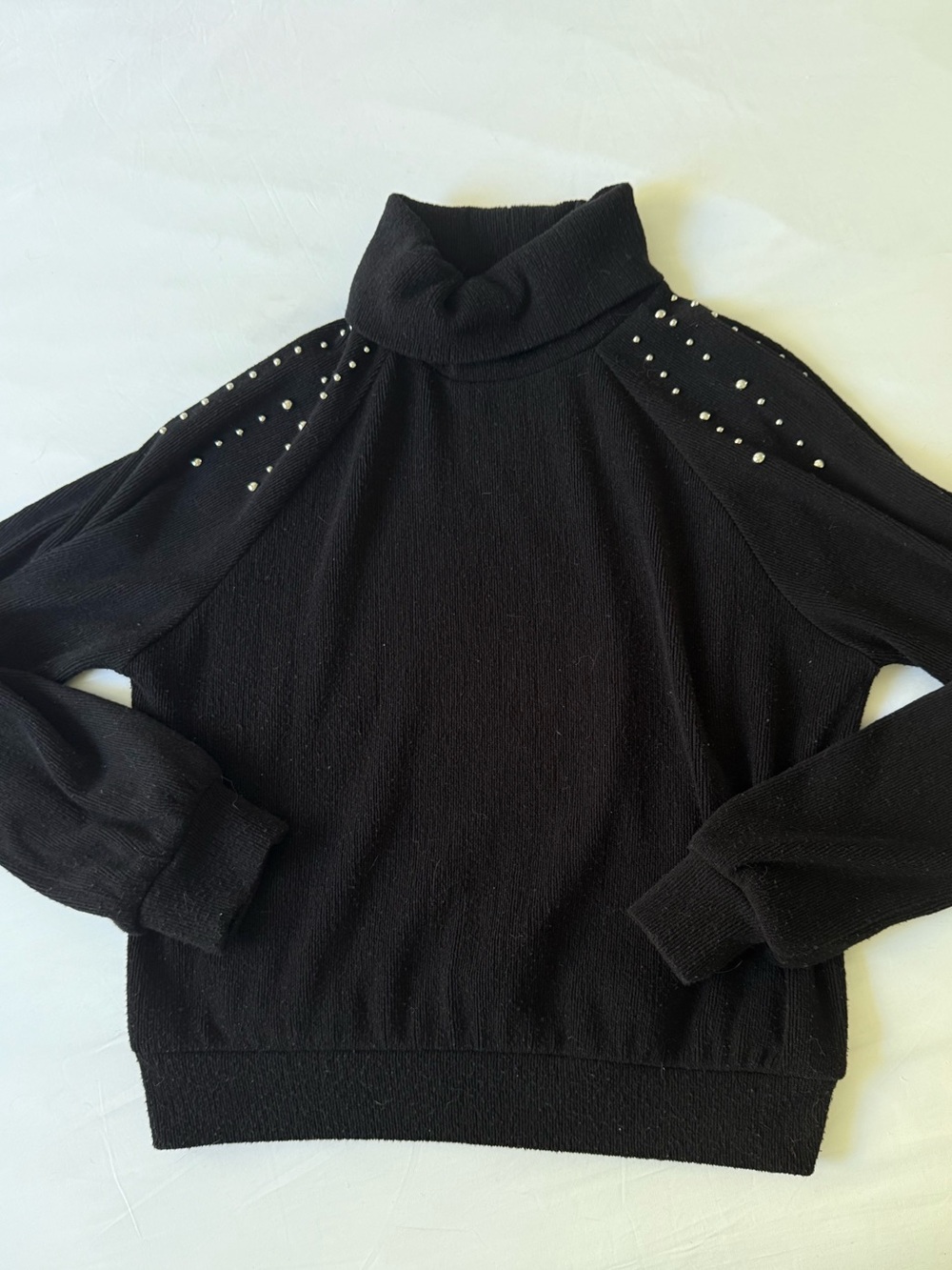 Zara Black Turtleneck Sweater